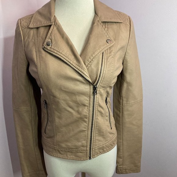American Rag Jackets & Blazers - American Rag Moto Jacket, Vegan, EUC, Size S